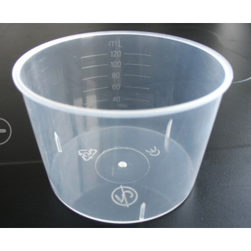 Tasse en plastique médicale 120ml jetable